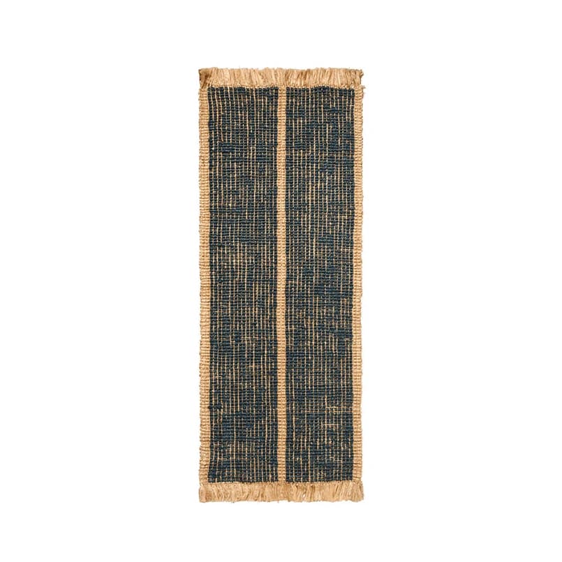 ferm LIVING - Athens Stripes Matto 80x200 Natural/Ink Blue – ferm LIVING