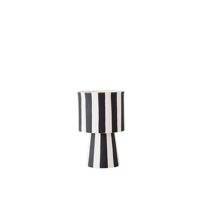 OYOY Living Design - Toppu Kasvi Ruukku Small White/Black – OYOY Living Design