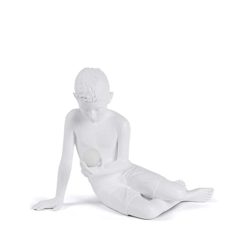 SELETTI - Innerglow Boy Pöytävalaisin Mini White – SELETTI