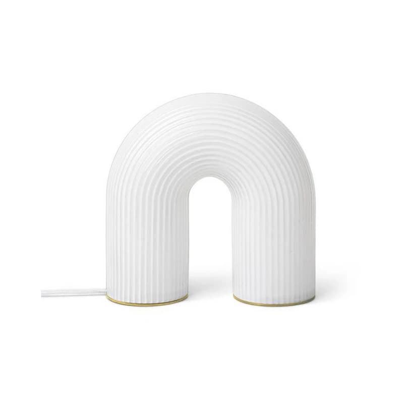 ferm LIVING - Vuelta pöytävalaisin White – ferm LIVING