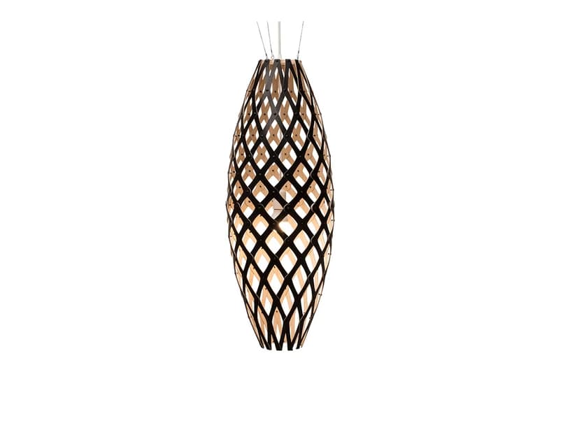 david trubridge - Hinaki Riippuvalaisin H140 Musta 1 Puoli – david trubridge