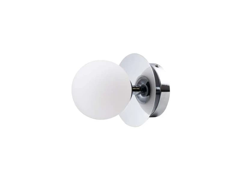 Globen Lighting - Art Deco kattovalaisin, IP44, kromi/valkoinen – Globen Lighting