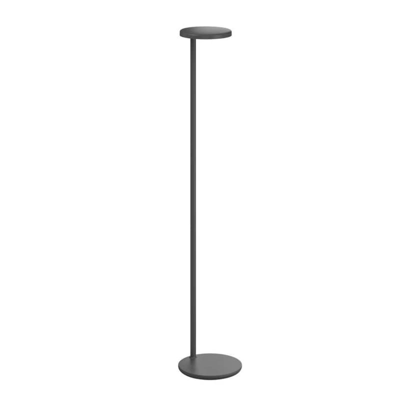 FLOS - Oblique F lattiavalaisin, 3000K USB-C 107,4 cm, harmaa/alumiini – FLOS