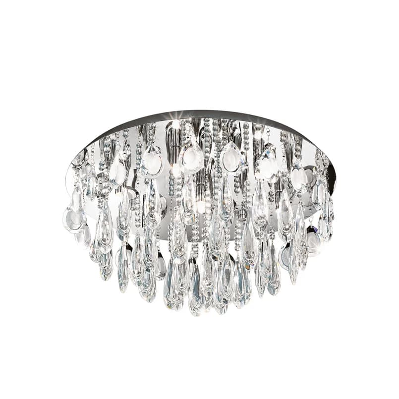 Stars of Light - Calaonda-kattovalaisin, 58 x 31 cm, kromi – – Stars of Light