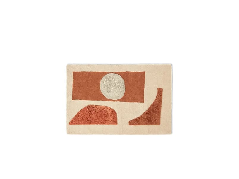 ferm LIVING - Bloco Tufted Matto Small Blush/Off-White – ferm LIVING