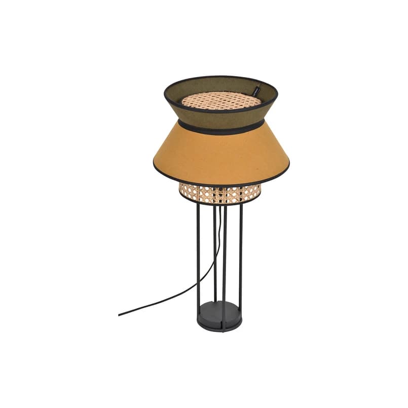 MARKET SET - Singapour DBL pöytävalaisin, khaki/curry – MARKET SET