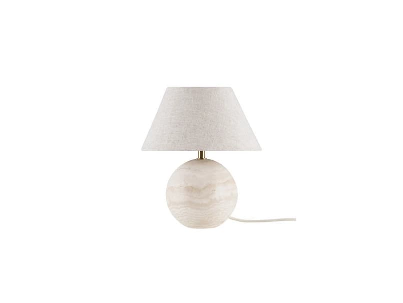 Globen Lighting - Castello 24 Pöytävalaisin Travertine – Globen Lighting