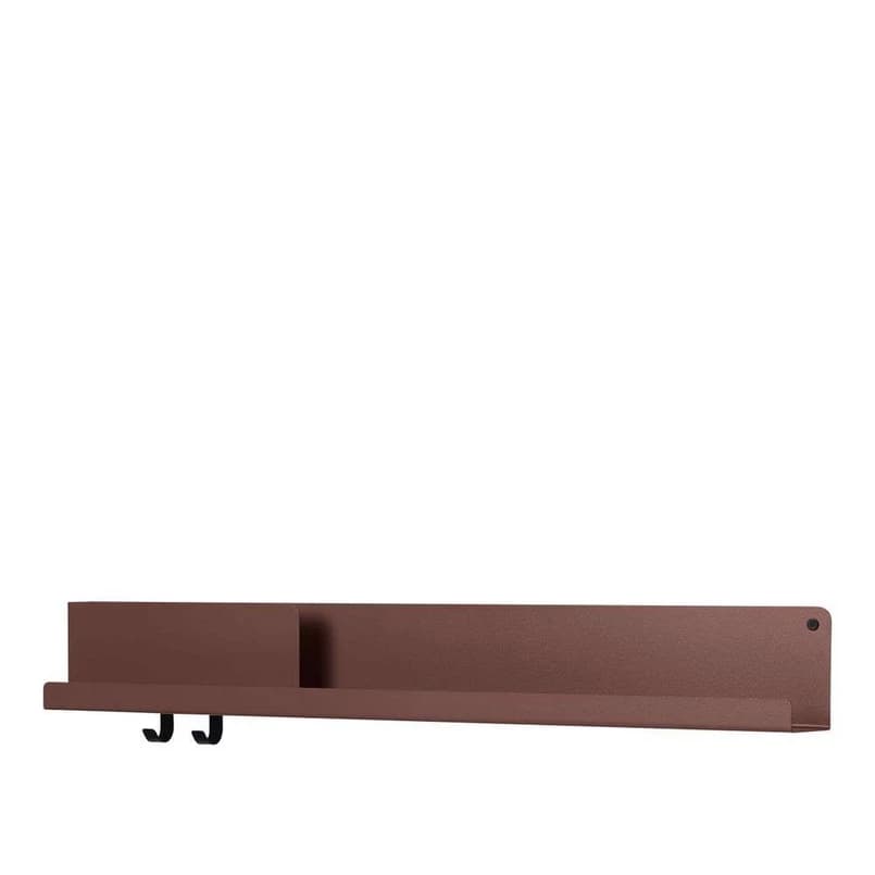 Muuto - Folded Shelves 96x13 Deep Red – Muuto