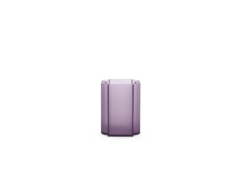 Kartell - Okra Vase Low Violet – Kartell