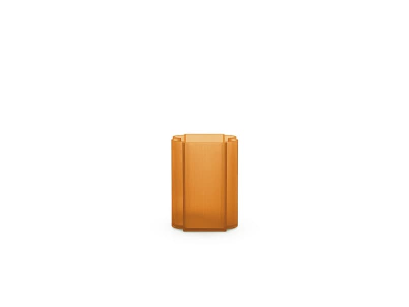 Kartell - Okra Vase Low Orange – Kartell