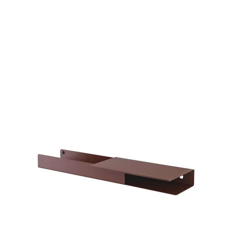 Muuto - Folded Shelves Platform 62x5,4 Deep Red – Muuto