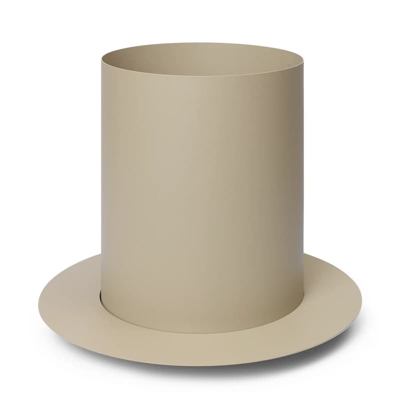 ferm LIVING - Auran kukkaruukku, beige, korkeus 38,7 cm, rauta – ferm LIVING