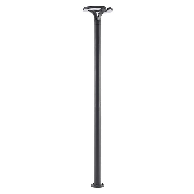 Lindby - Keily Puutarhavalaisin Circle Dark Grey – Lindby