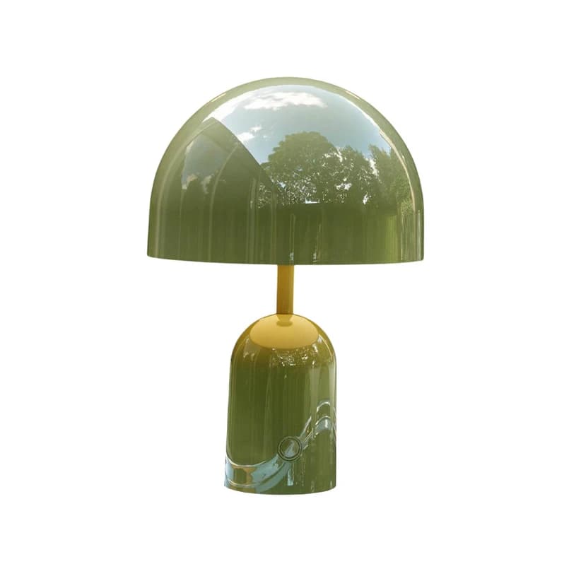 Tom Dixon - Bell Portable pöytävalaisin H28 IP44 Moss – Tom Dixon