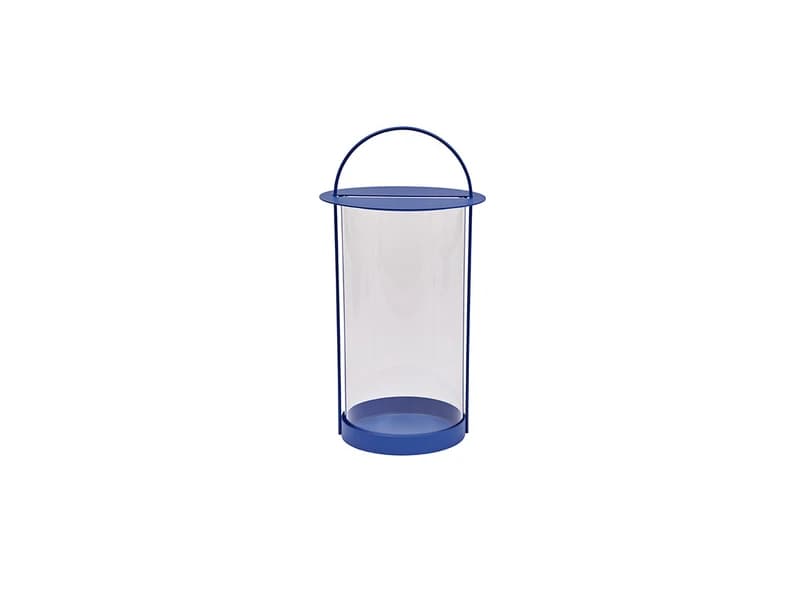 OYOY Living Design - Maki Lantern Large Optic Blue – OYOY Living Design