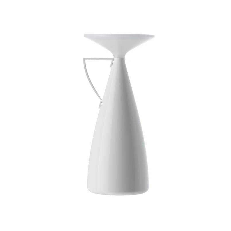Kartell - Camomille LED-akkukäyttöinen pöytävalaisin, valkoinen, korkeus 24 cm – Kartell