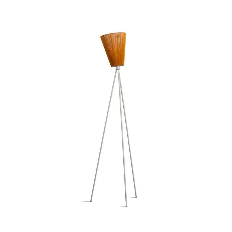Northern - Oslo Wood Lattiavalaisin Light Grey/Caramel – Northern