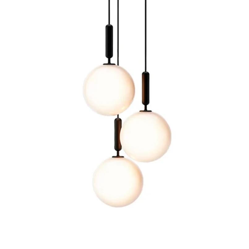 Nuura Aps - Miira 3 kattokruunu, harmaa/opaalinen, Ø 37 cm, 3-lamppuinen Nuura – Nuura Aps