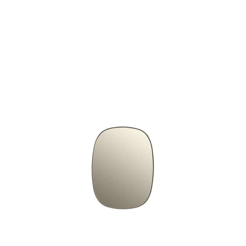 Muuto - Framed Peili Small Taupe/Taupe Glass – Muuto