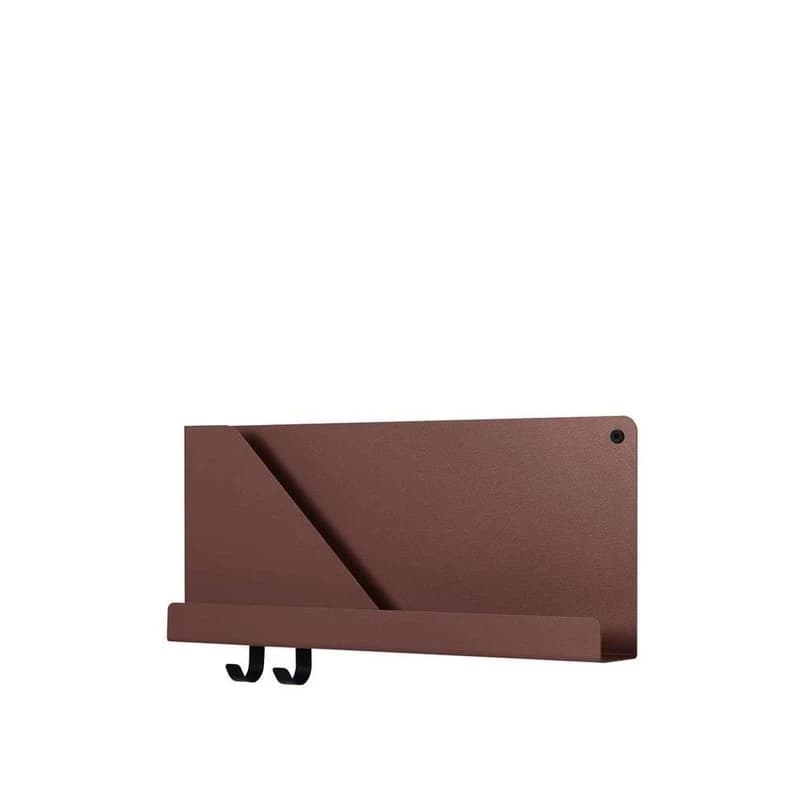 Muuto - Folded Shelves 51x22 Deep Red – Muuto