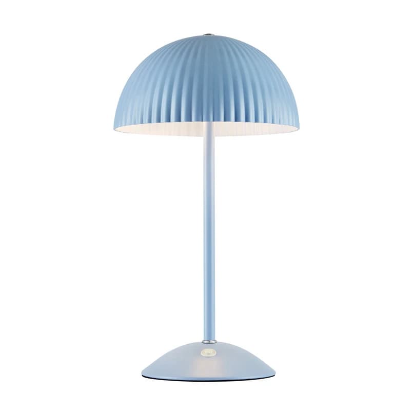 Markslöjd - Zin pöytävalaisin, sininen, rauta, korkeus 35,5 cm, G9 – Markslöjd