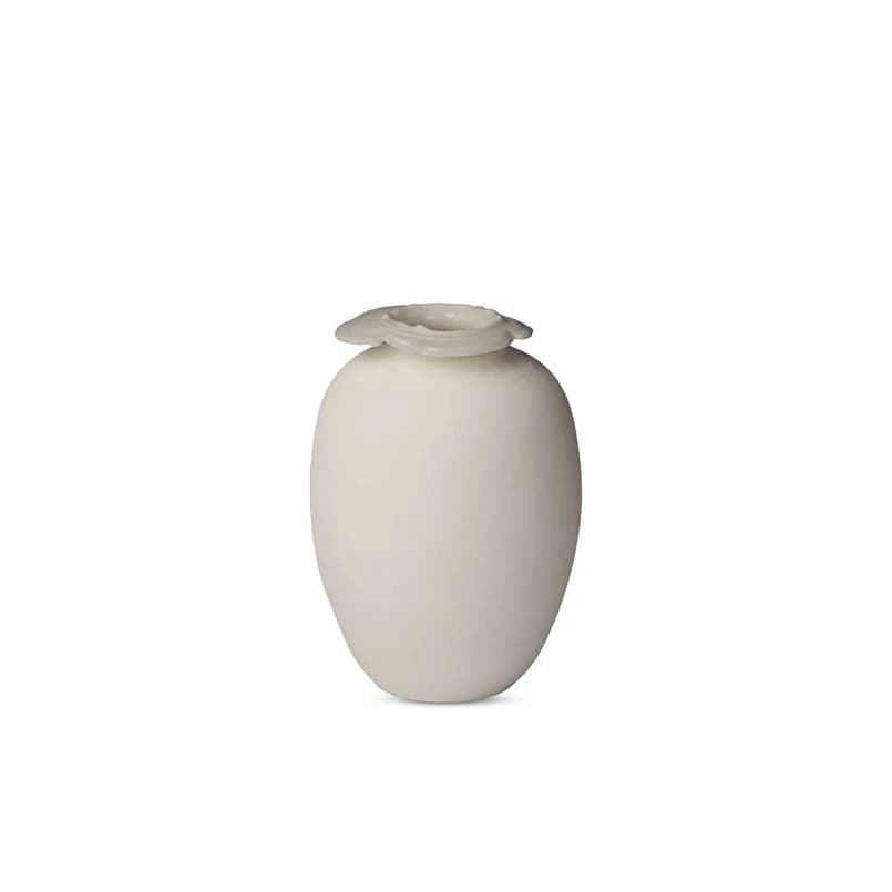 Northern - Brim Vase H18 Beige Ceramics – Northern