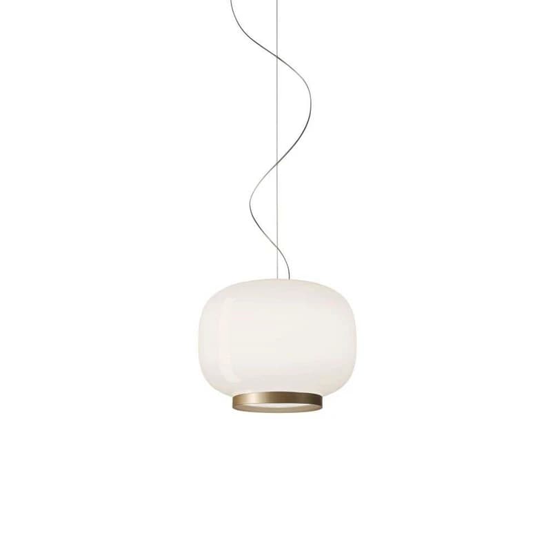Foscarini - Chouchin 1 Reverse LED Riippuvalaisin White/Gold – Foscarini