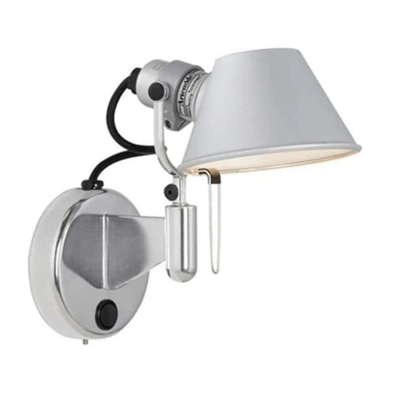 Artemide - Tolomeo Micro Faretto LED-seinävalaisin, 20 cm, alumiini – Artemide
