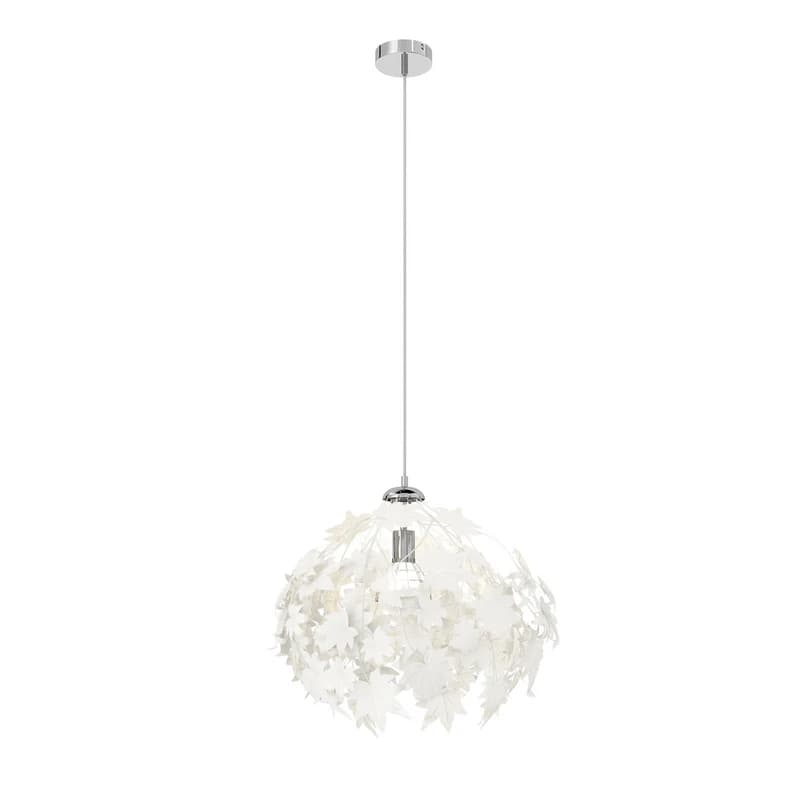 Lindby - Maple Riippuvalaisin Ø38 White/Chrome – Lindby