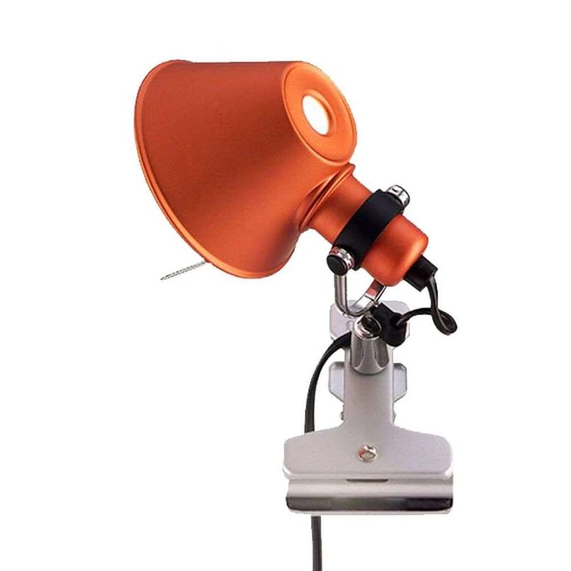 Artemide - Tolomeo Micro Pinza Klipsivalaisin Orange – Artemide