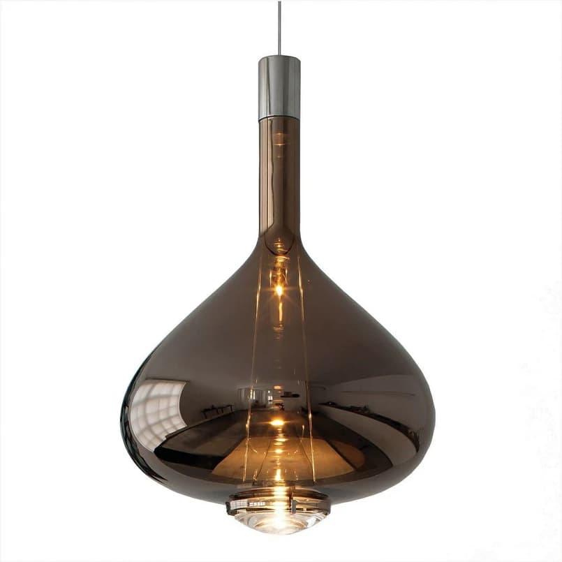 Lodes - Sky-Fall SO Riippuvalaisin Large Glossy Bronze Glass – Lodes