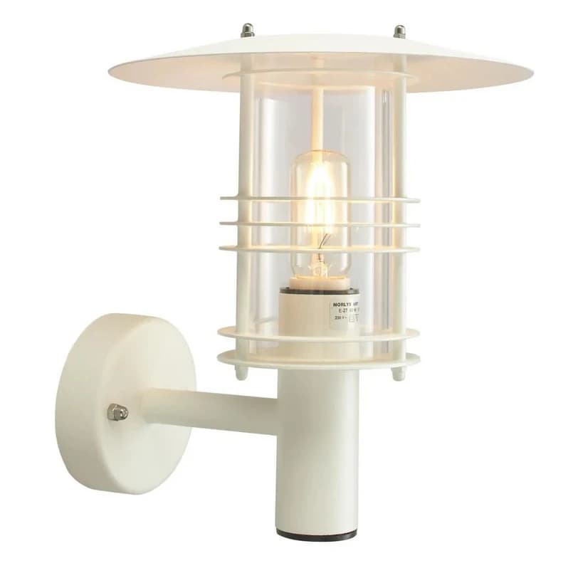 Norlys - Stockholm Ulko Seinävalaisin Pieni Valkoinen – Norlys
