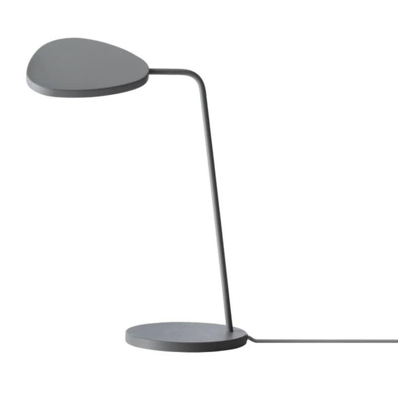 Muuto - Leaf Pöytävalaisin Grey – Muuto