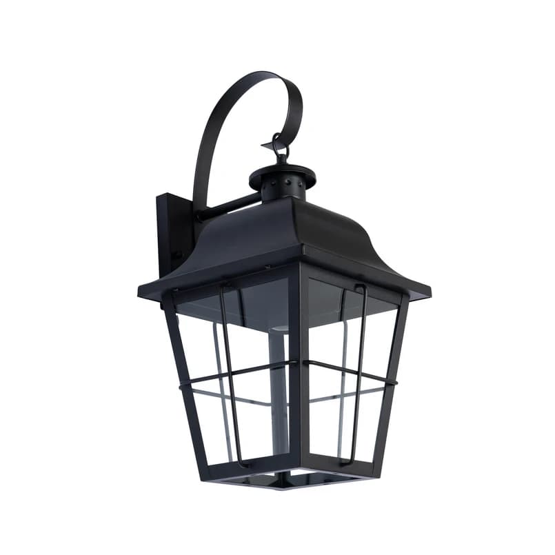 Lindby - Mertollio Ulko Seinävalaisin Black – Lindby