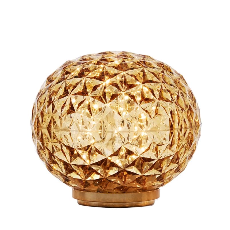 Kartell - Mini Planet Battery Pöytävalaisin Yellow – Kartell