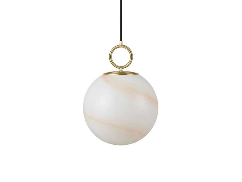 Halo Design - Stockholm Riippuvalaisin Ø25 Marble Brown – Halo Design