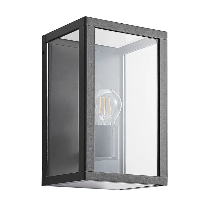 Lindby - Giavanna Ulko Seinävalaisin H28 Dark Grey – Lindby