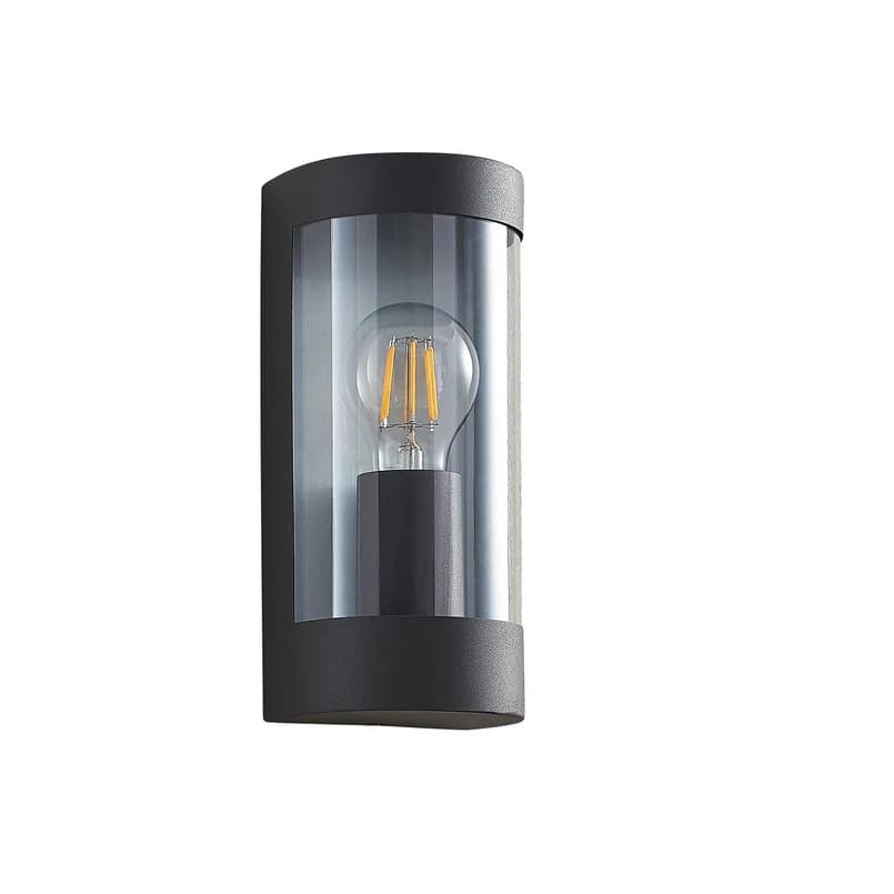 Lindby - Junias Ulko Seinävalaisin Dark grey – Lindby