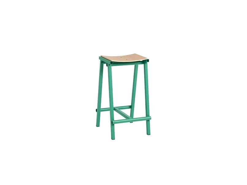 HAY - Taburete 8 Bar Stool Low Soft Jade – HAY