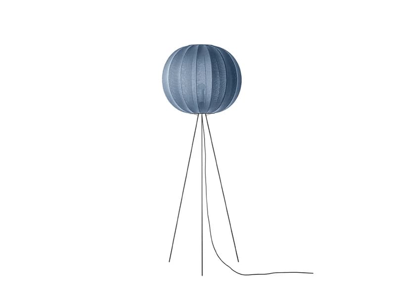 Made By Hand - Knit-Wit 60 Round Lattiavalaisin Korkea Blue Stone – Made By Hand