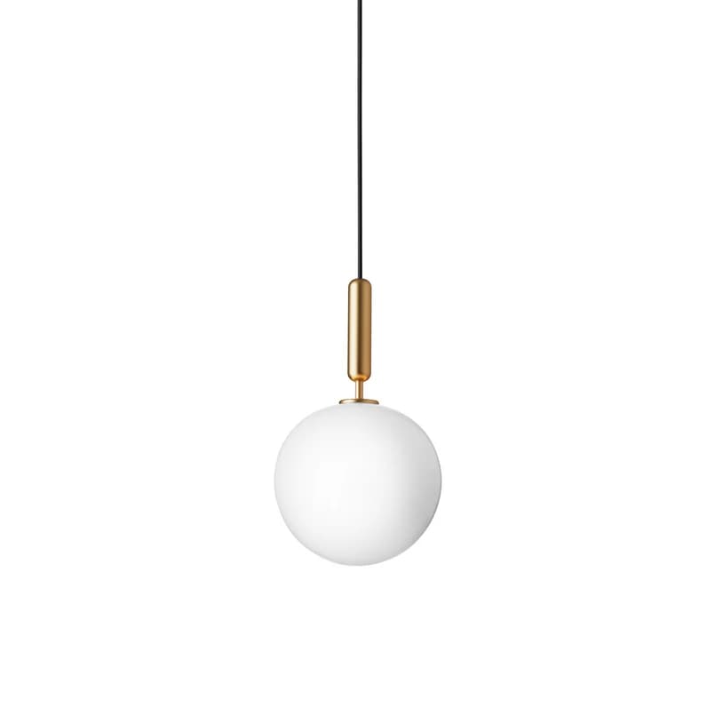 Nuura Aps - Miira 1 Riippuvalaisin Large Brass/Opal White Nuura – Nuura Aps