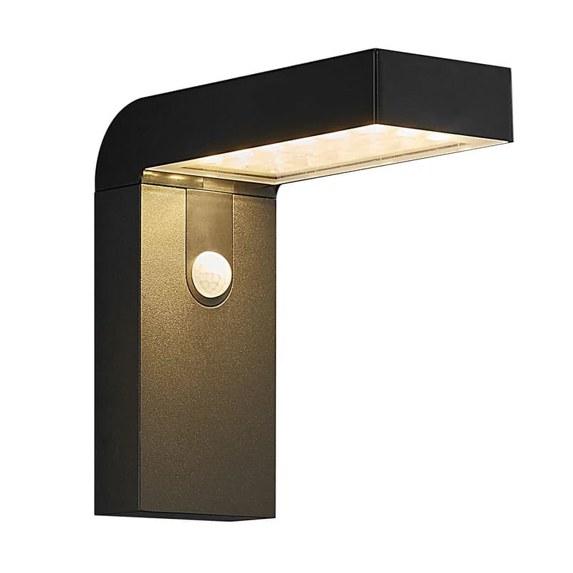 Nordlux - Alya LED-aurinkokenno seinävalaisin, musta – Nordlux