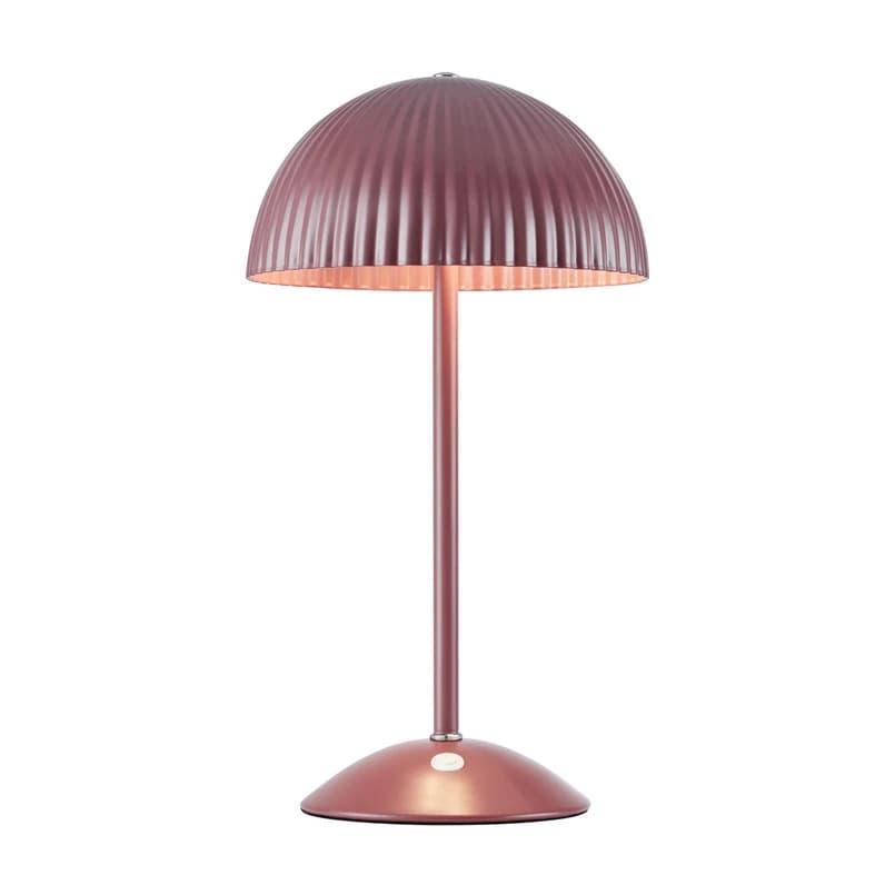 Markslöjd - Zin pöytävalaisin, punainen, rauta, korkeus 35,5 cm, G9 – Markslöjd
