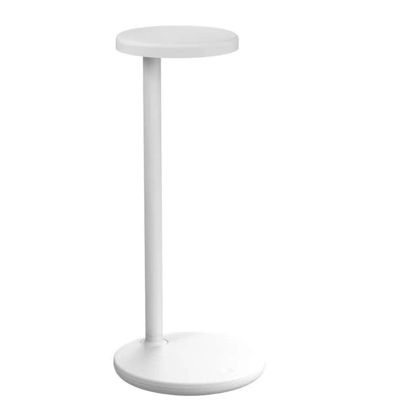 FLOS - Oblique QI Pöytävalaisin White – FLOS