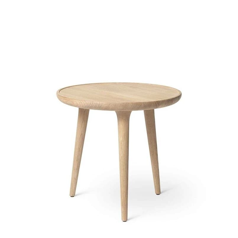 MATER - Accent Sivupöytä Matt Lacq Oak Small Ø45 – MATER