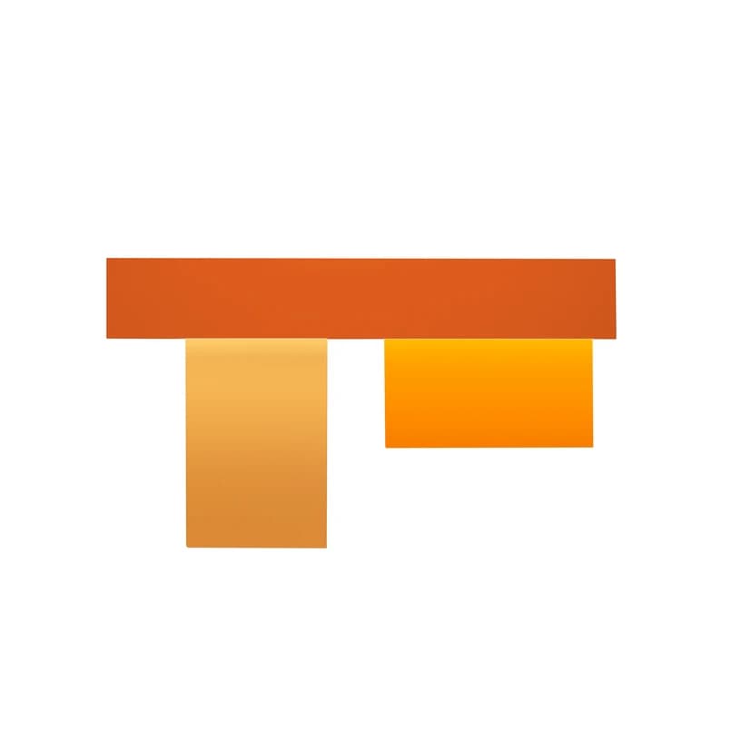 Foscarini - Fields 3 seinävalaisin (39 W) oranssi – Foscarini