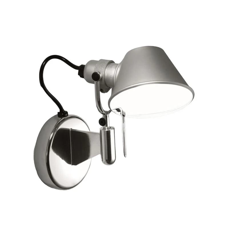 Artemide - Tolomeo Micro Faretto LED-seinälamppu, harmaa, 3000K – Artemide
