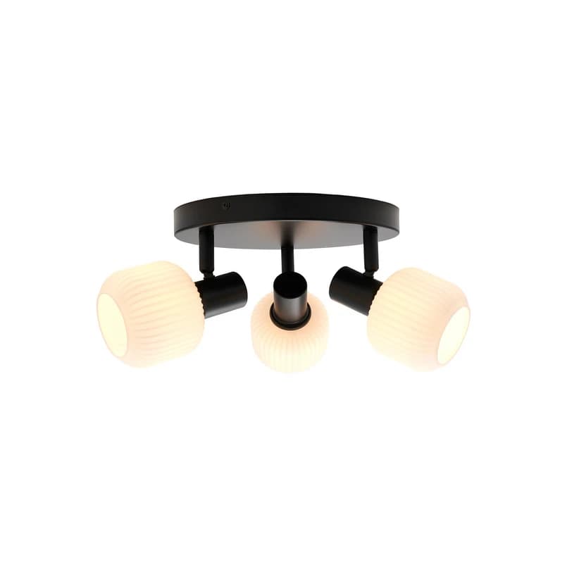 Nordlux - Milford 3 Mini Kattovalaisin Black – Nordlux