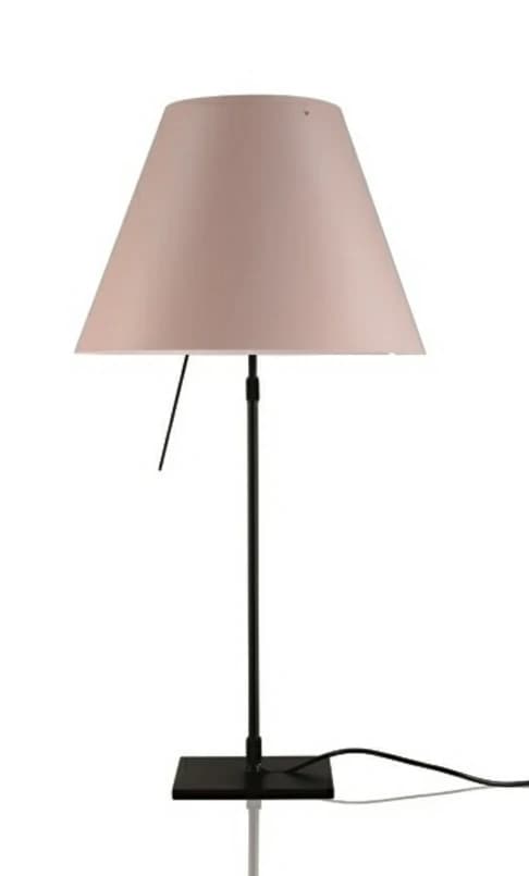 Luceplan - Costanza Pöytävalaisin w/Himmennin Musta/Soft Skin – Luceplan