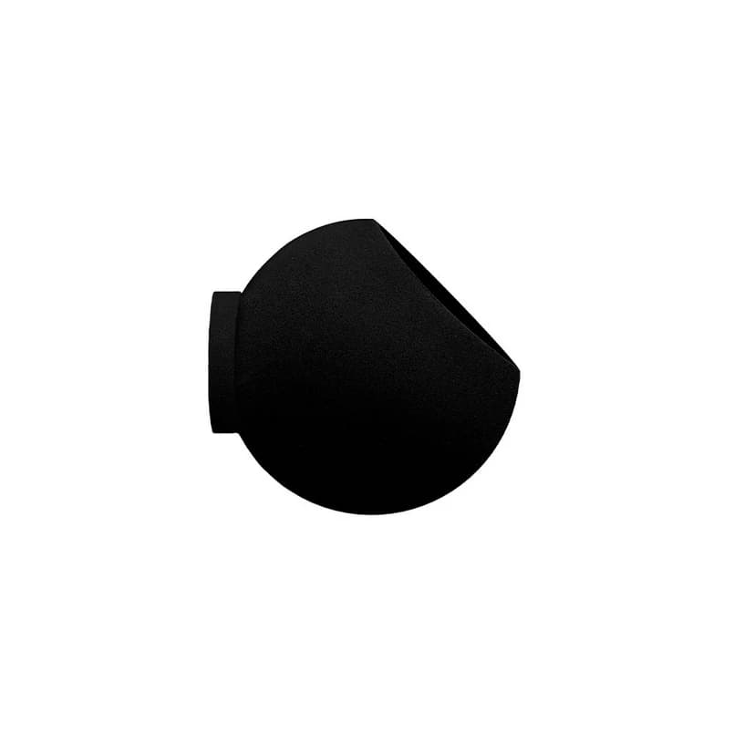 AYTM - Globe Wall -kasviastia Ø17xH15,4 musta – AYTM